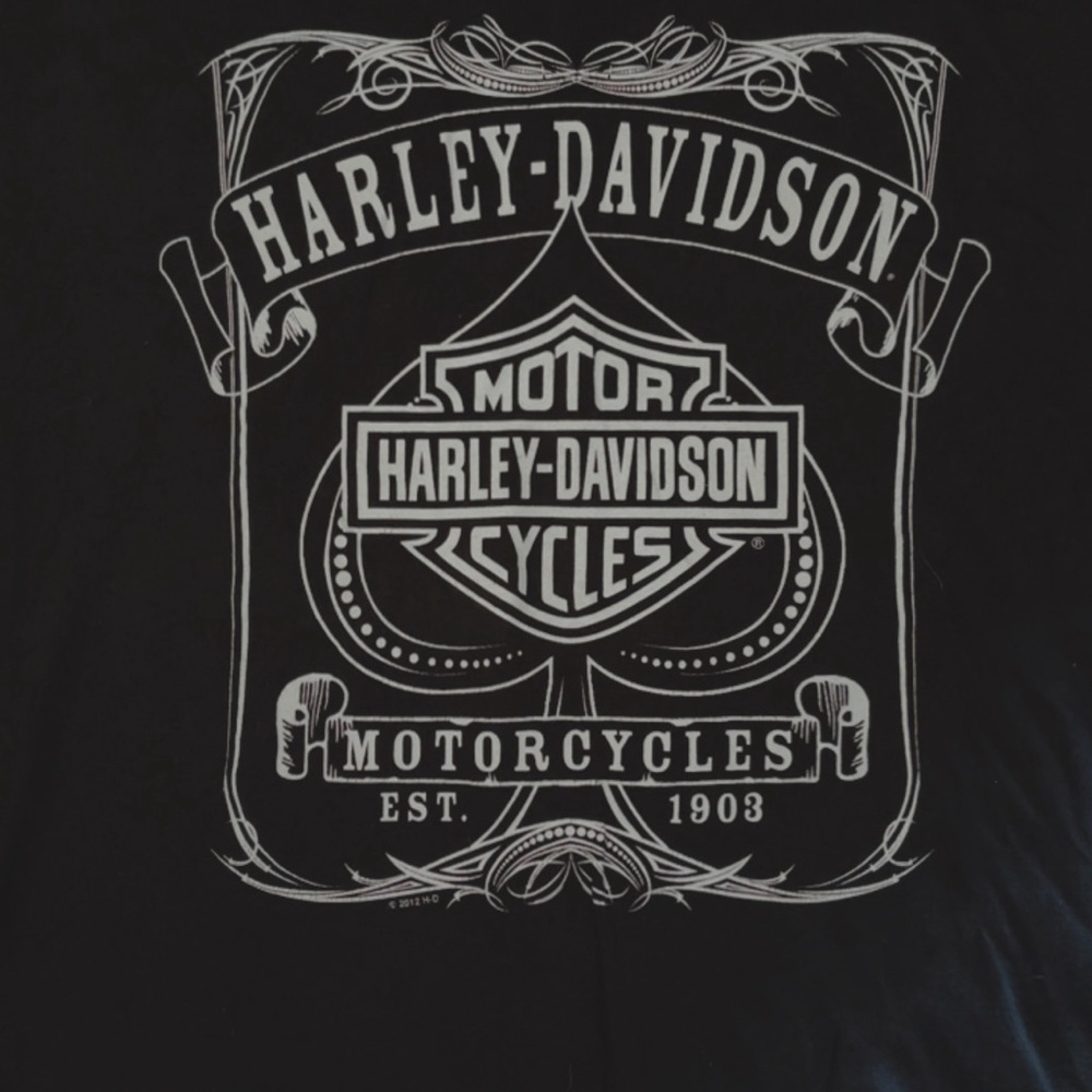 2012 Harley-Davidson tee